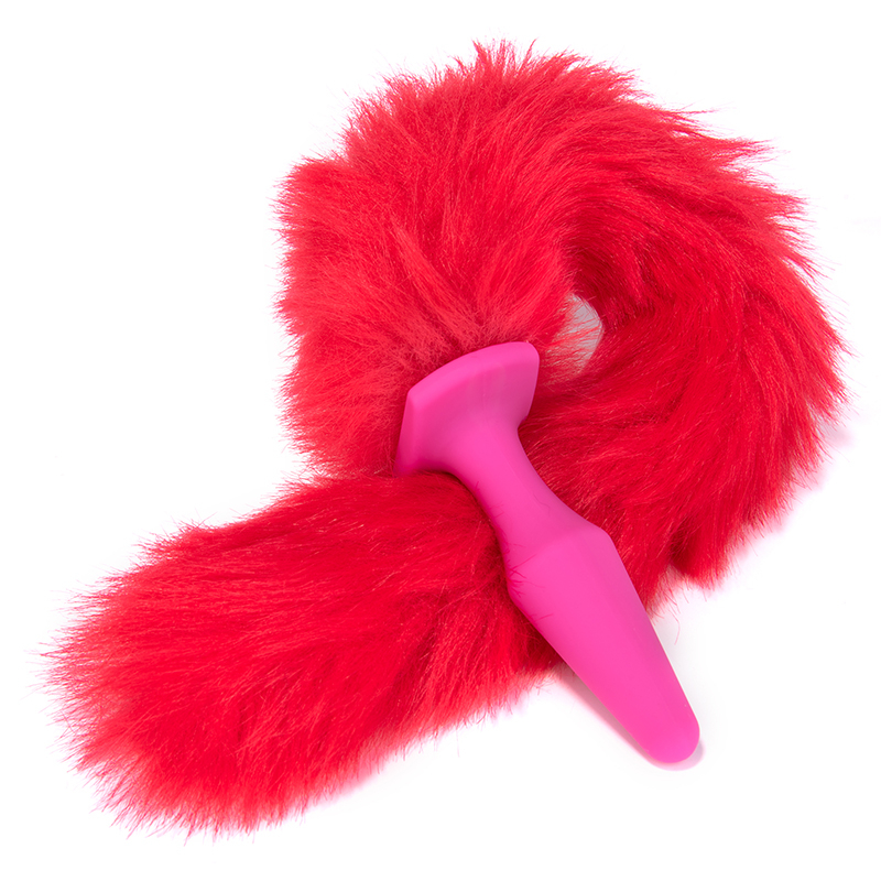 BDSM Sch&ouml;ner Fuchsschwanz-Pelz-Buttplug