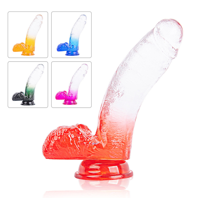 高品質のリアルなTPRゼリーディルド