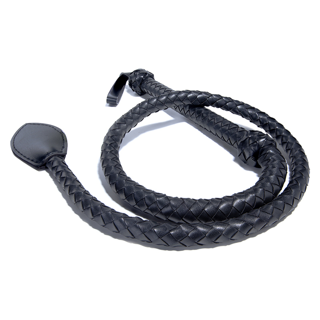새로운 스타일 PU 가죽 슬레이브 스팽킹 채찍 Flogger