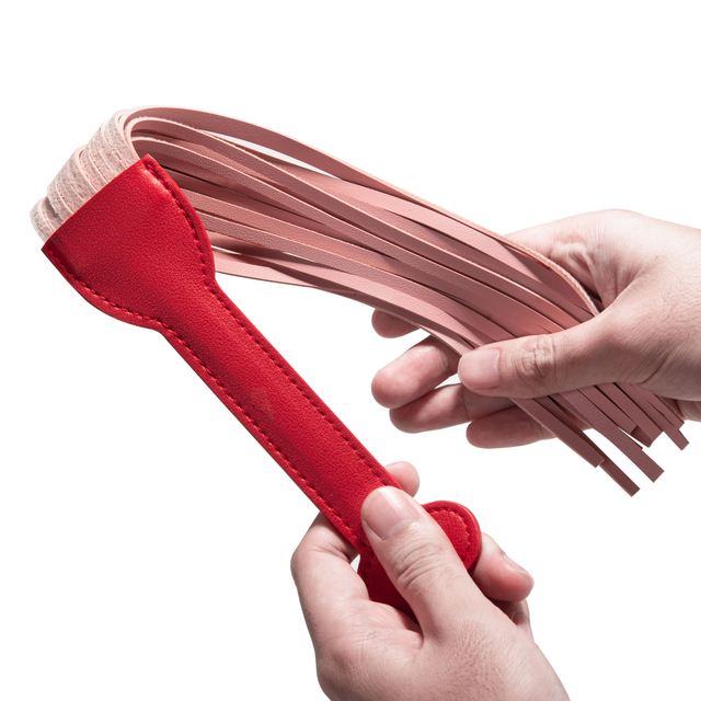 Sklaven-Fetisch-BDSM-PU-Lederpeitschen, SM-Sex-Peitschen