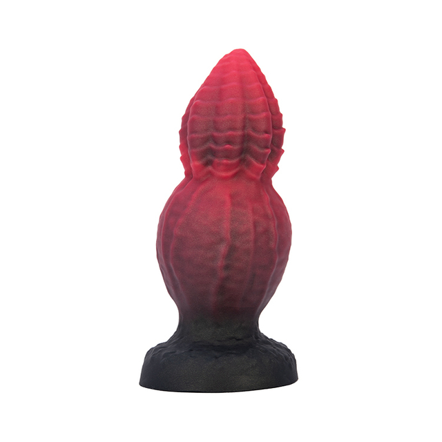 Dildo giocattolo per masturbazione in stile zucca in silicone colorato