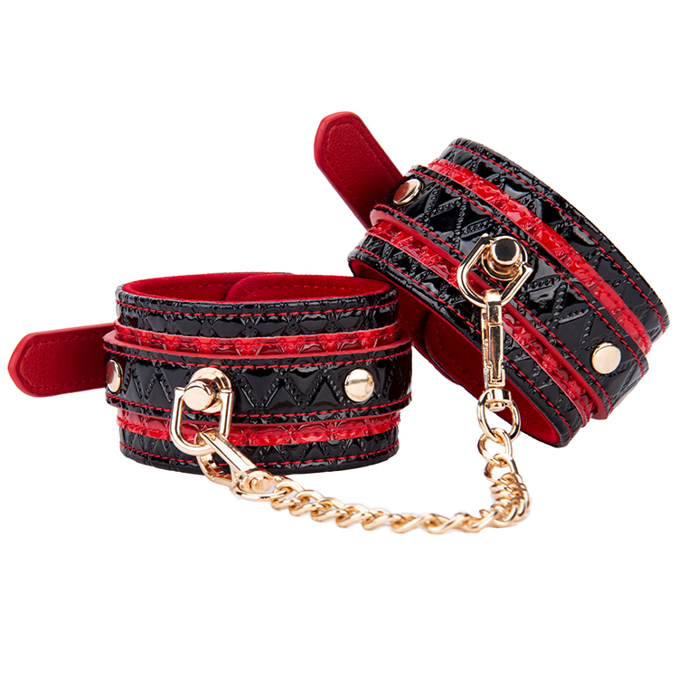 Premium-PU-Leder-Handschellen, erotisches Spielzeug f&uuml;r Erwachsene, f&uuml;r Paare, BDSM-Fesseln, SM-Bondage