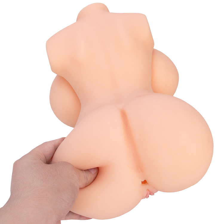 Hochwertige, solide Halbk&ouml;rper-Torso-Puppe, realistische Vagina, Ges&auml;&szlig; und Brust f&uuml;r m&auml;nnliche Masturbation