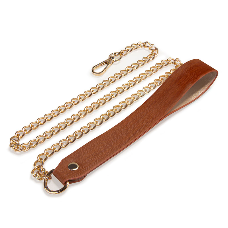 Fetish lederen bondage slaaf kraag erotische seks halsband riem met metalen ketting volwassen seksspeeltjes bondage