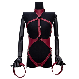 ノベルティ フェティッシュ ロールプレイ ボンデージ セット 乳房ボンデージや SM スレーブ ファンタジー ロールプレイに最適、大人から BDSM まで