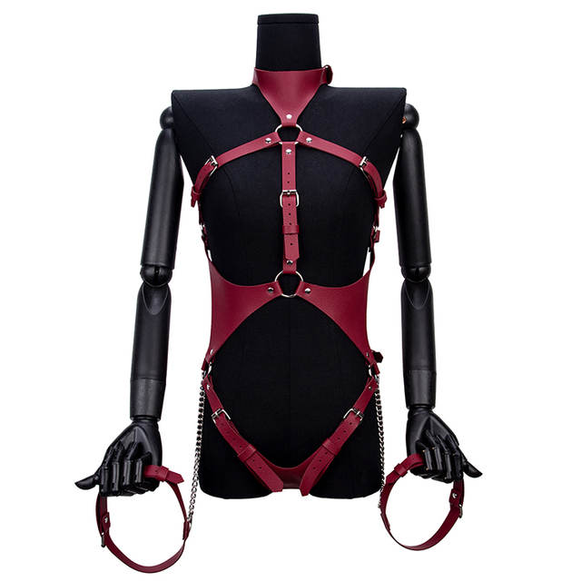 Neuartiges Fetisch-Rollenspiel-Bondage-Set, ideal f&uuml;r Brust-Bondage und SM-Sklaven-Fantasie-Rollenspiele f&uuml;r Erwachsene, die sich f&uuml;r BDSM interessieren