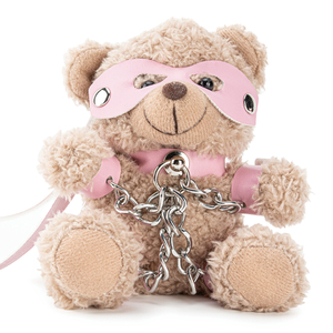 Set di cinture per gilet in pelle con orso gotico regalo di Natale Regalo con orso SM