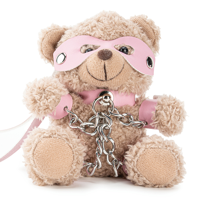 Kerstcadeau Gothic Bear Leren Vest Riem Set SM Bear Gift