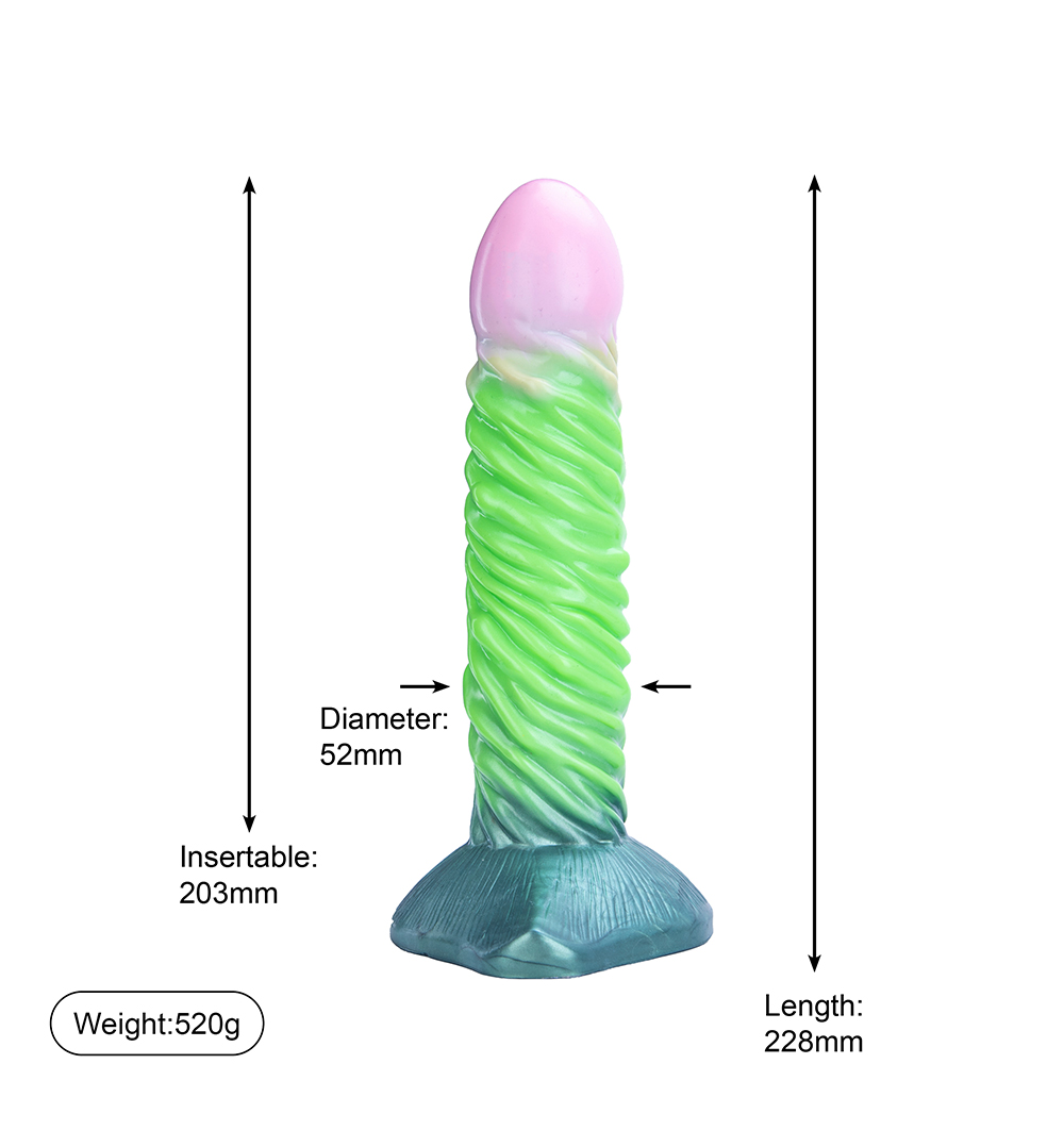 Enormi giocattoli realistici del sesso del dildo del silicone per le donne