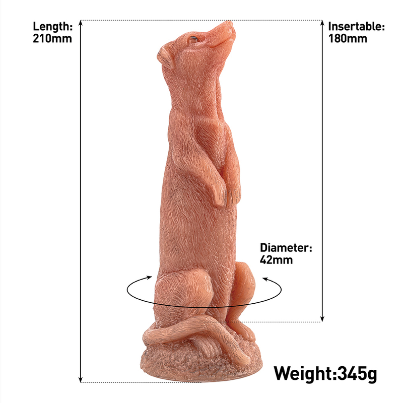 Monsterdildo, k&uuml;nstlicher Sauger, gro&szlig;er Penis, Hundedildo 
