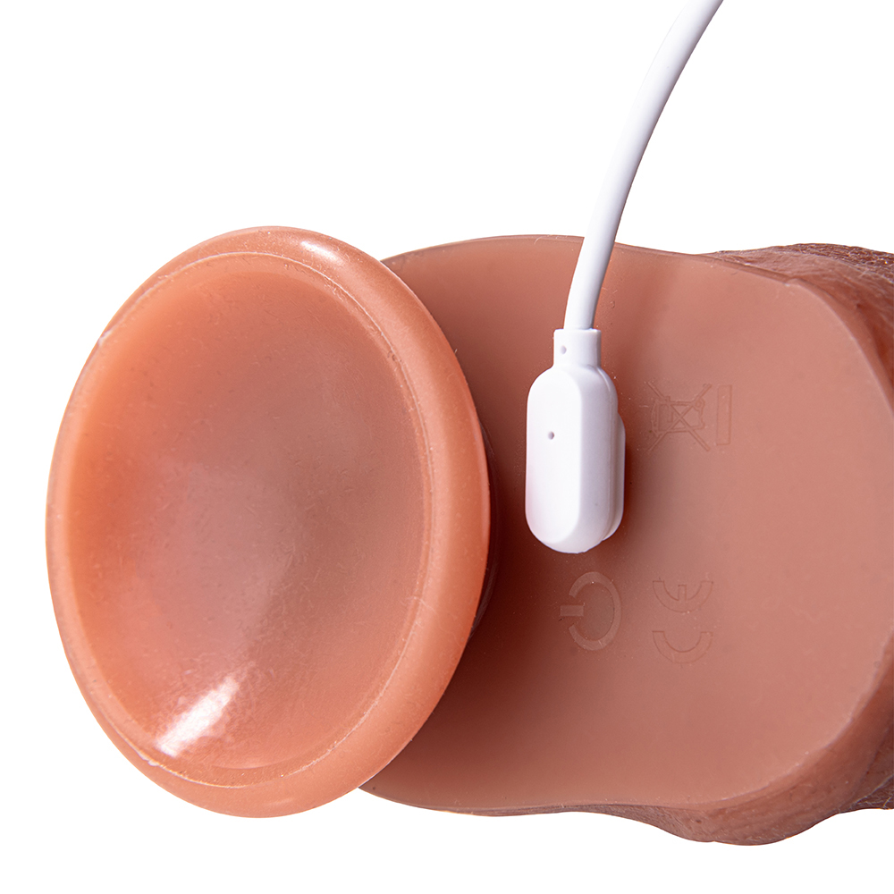 Silikon-Dildovibrator mit kabelloser Fernbedienung