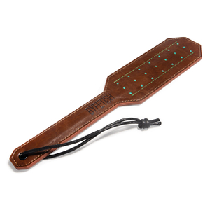 Produttore e fornitore Grande piatto in legno dritto in pelle PU BDSM sculacciata frusta sessuale gioco per adulti giocattoli pagaia in legno