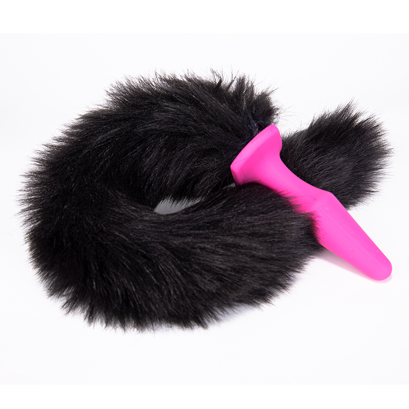 BDSM Sch&ouml;ner Fuchsschwanz-Pelz-Buttplug
