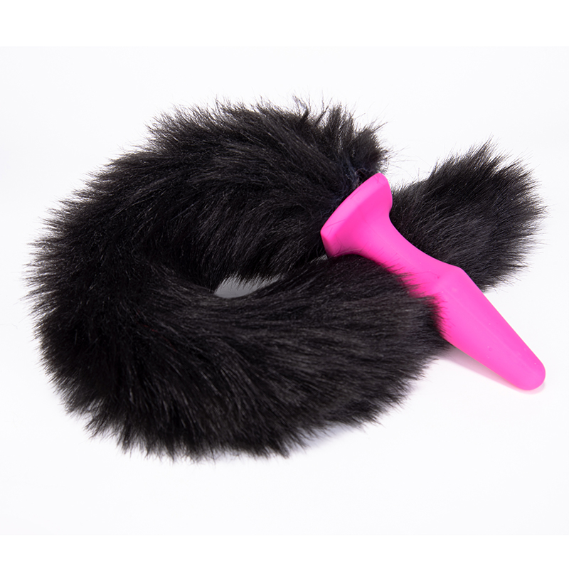 BDSM Sch&ouml;ner Fuchsschwanz-Pelz-Buttplug