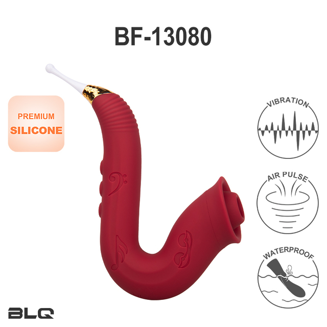 Stimolatori del clitoride dall'elegante design a forma di sax