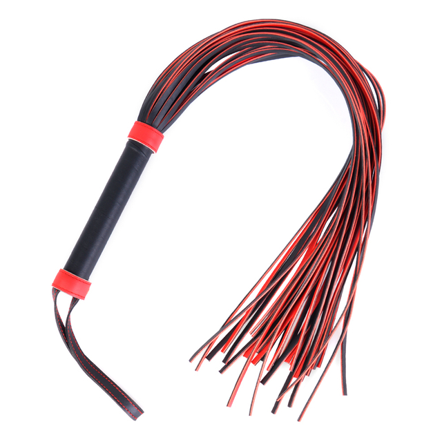 Slave Fetish BDSM PU Funghe in pelle SM SM Sexual Whips