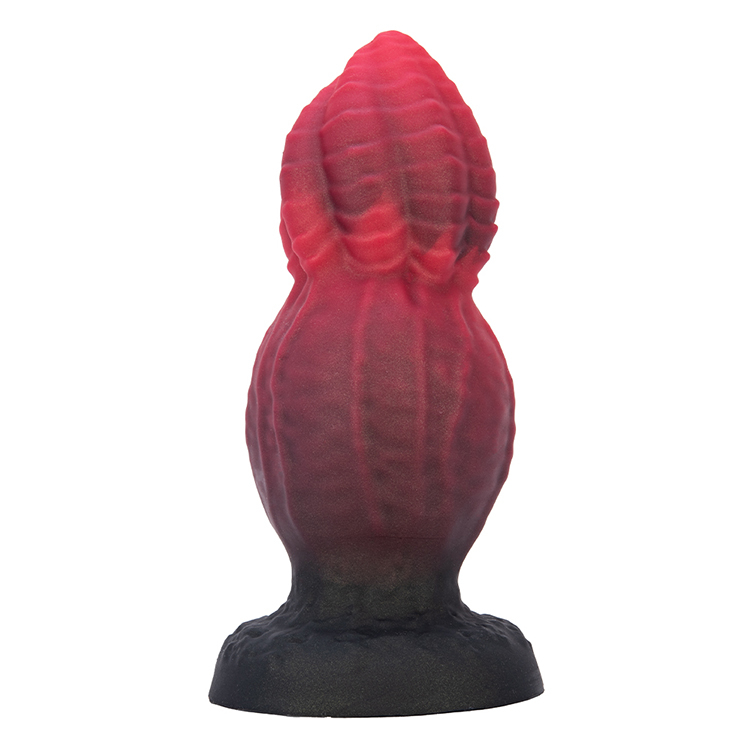 Masturbationsspielzeug-Dildo aus Silikon in verschiedenen Farben im K&uuml;rbis-Stil