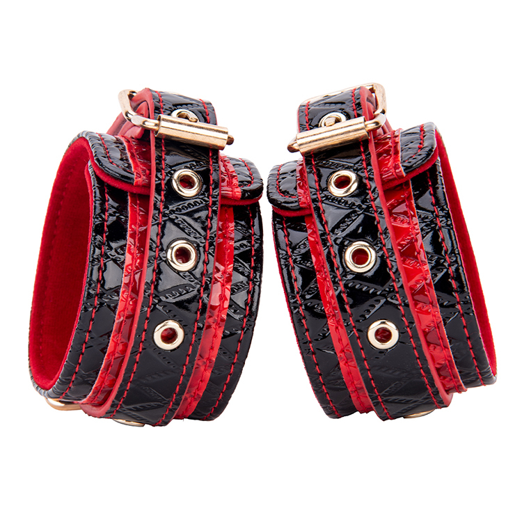 Premium-PU-Leder-Handschellen, erotisches Spielzeug f&uuml;r Erwachsene, f&uuml;r Paare, BDSM-Fesseln, SM-Bondage