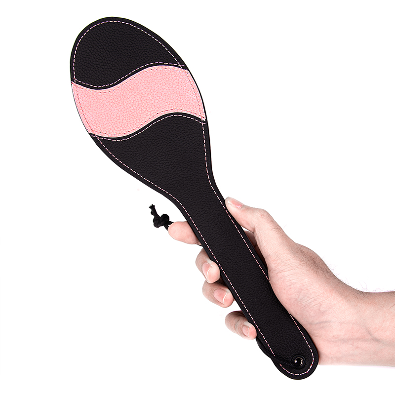 Hot selling nieuwe erotische training sm bdsm pu racket lange as paddle zweep volwassen seksspeeltje