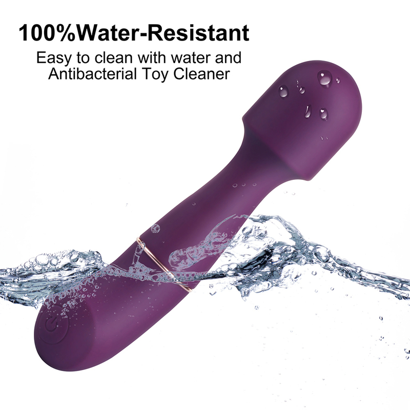 Duurzame 10 soorten vibratiemodus draadloze oplaadbare wandstimulator