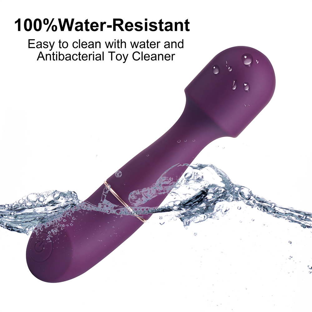 Duurzame 10 soorten vibratiemodus draadloze oplaadbare wandstimulator