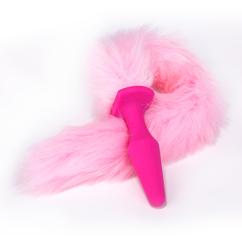 BDSM Sch&ouml;ner Fuchsschwanz-Pelz-Buttplug