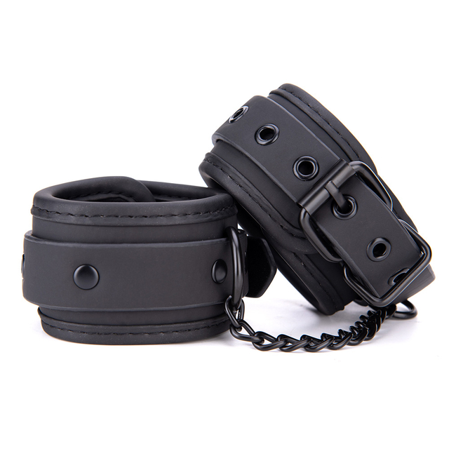 SM 製品拘束具女性用大人のおもちゃ BDSM ロックなし Pu レザー手錠付き SM キット大人のセックスボンデージカップル用