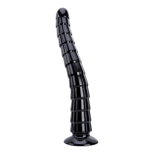 Aangepaste groothandel zwarte lange dunne dildo stimulator hete verkopende paar leuk speelgoed van fancy fabriek