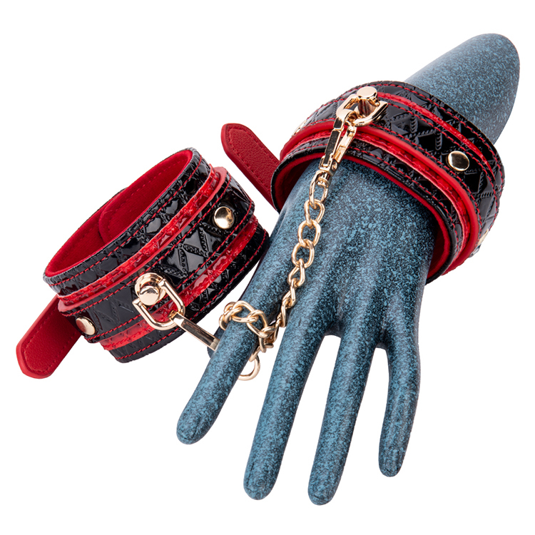 Premium-PU-Leder-Handschellen, erotisches Spielzeug f&uuml;r Erwachsene, f&uuml;r Paare, BDSM-Fesseln, SM-Bondage