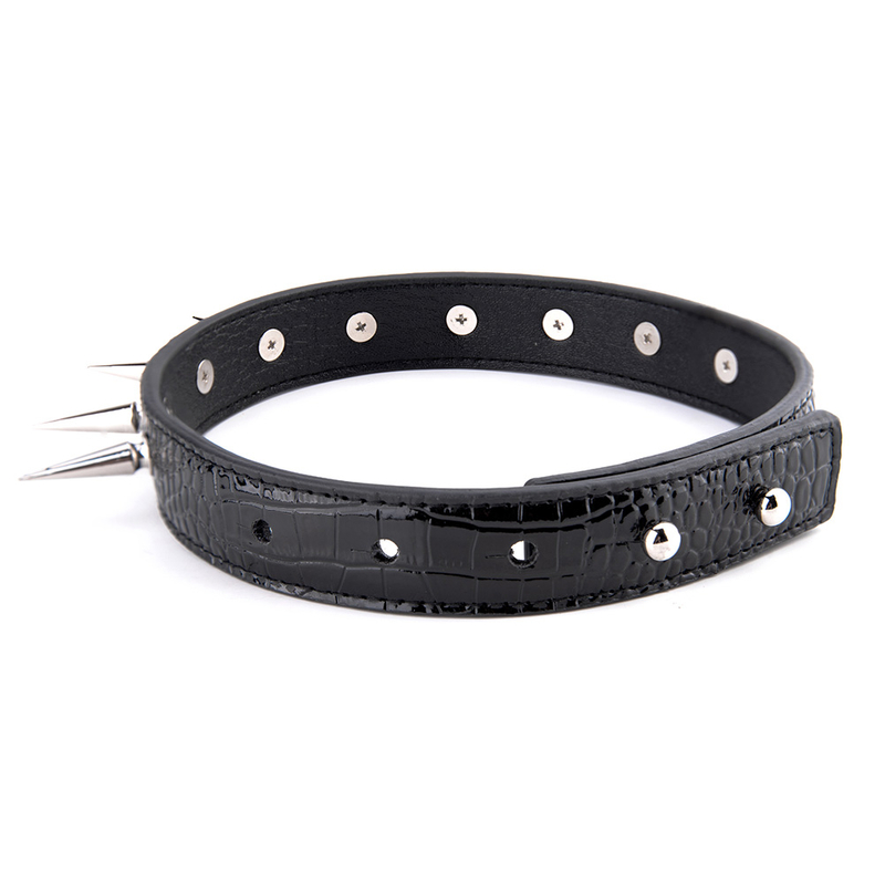 Novit&agrave; Set di giocattoli sessuali di ritenuta Collare da schiava SM con set da collo a mano Kit di bondage BDSM Carnevale gotico