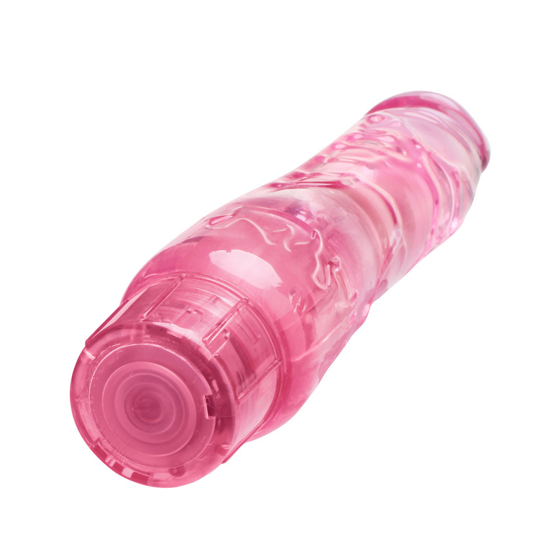 Pene elettronico per dildo TPR trasparente con punto G che consente la masturbazione a mani libere per uomini e stimolazione femminile