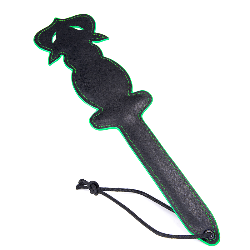 Pagaia da sculacciata SM di alta qualit&agrave; per giocattolo sessuale BDSM in stile gotico femminile, regalo per giochi di coppia