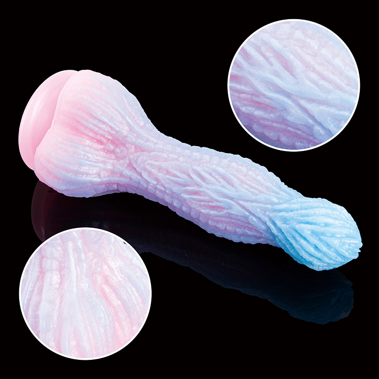 Nuovo enorme dildo in silicone colorato con drago e giocattolo mostro lungo a ventosa per giochi anali e fantasy