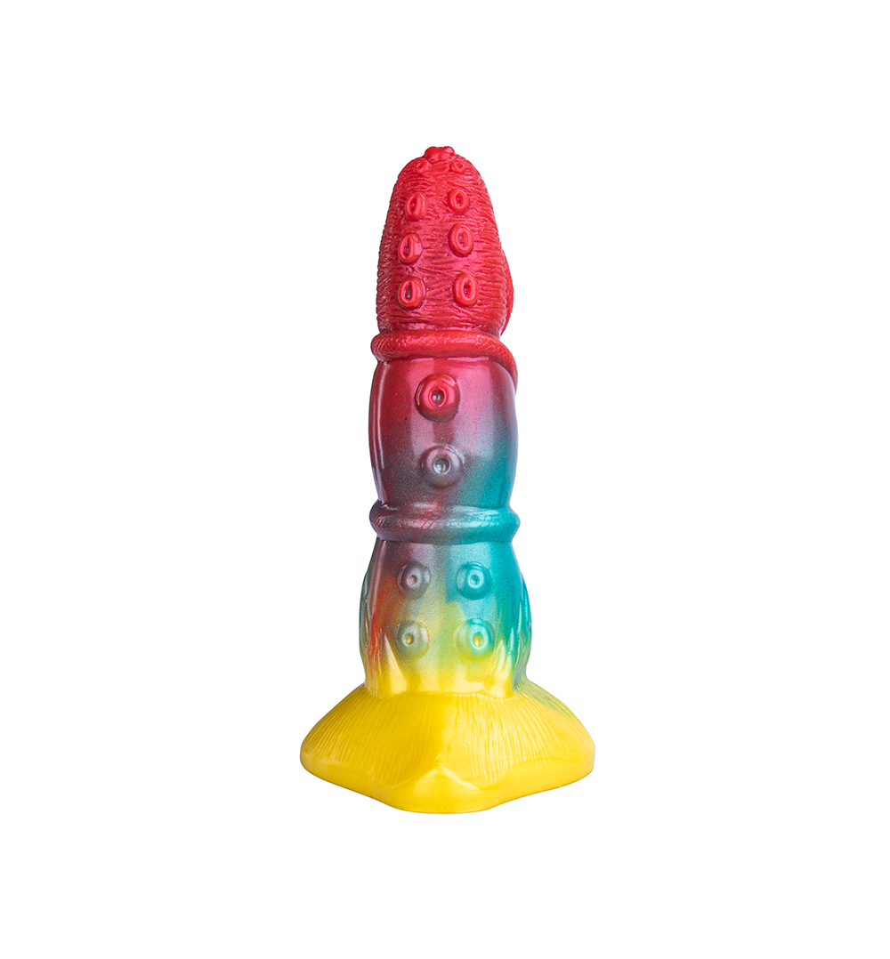 Dildo del drago cattivo con stampa a trasferimento termico
