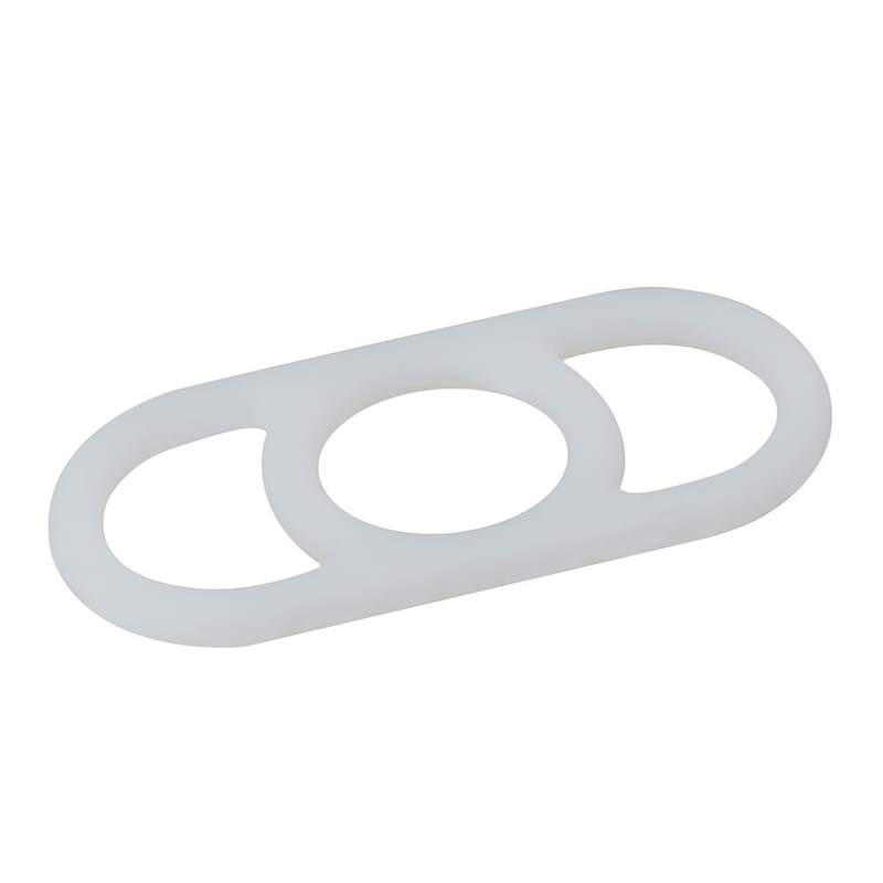 Anello del rubinetto del punto G. Anello del rubinetto del pene bianco in plastica