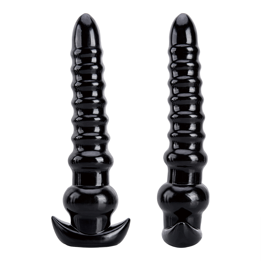 PVC superlange dildo buttplug voor mannen en vrouwen prostaat- en vaginale stimulator