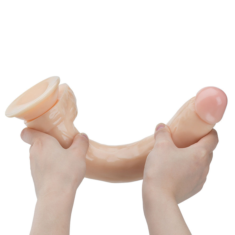 거대한 남성 딜도 현실적인 인공 플라스틱 딜도